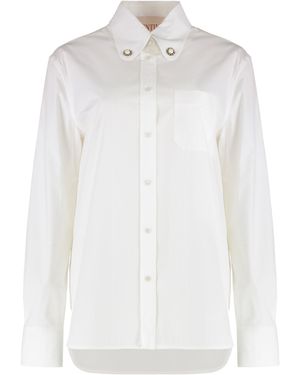 Valentino Garavani Cotton Poplin Shirt - White