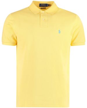 Polo Ralph Lauren Polo in piquet di cotone - Giallo