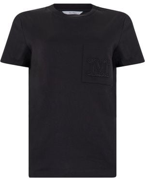 Max Mara Short-Sleeve T-Shirt - Black