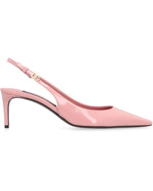 Dolce & Gabbana Slingback Court Shoes Calf Leather - Pink