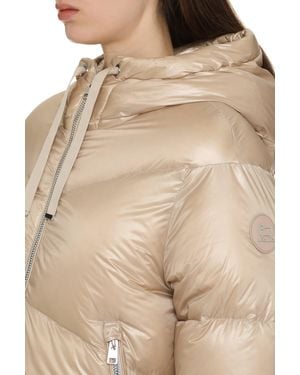 Woolrich Aliquippa Hooded Down Jacket For - Natural