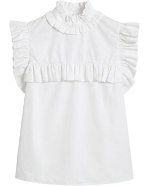 Jil Sander Cotton Blouse - White