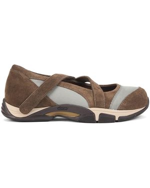 Our Legacy Mary Jane Leather Trainers - Brown