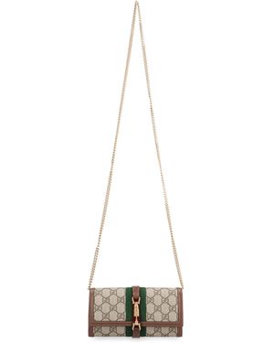 Gucci Jackie 1961 Wallet On Chain - White