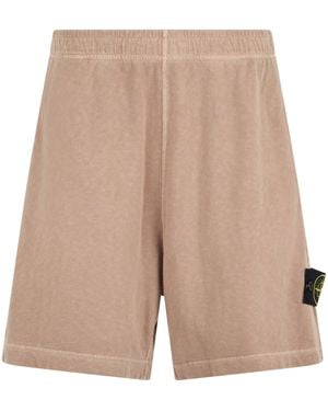 Stone Island Shorts - Natural