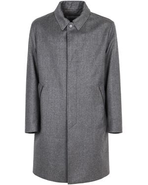 Canali Wool Coat - Gray