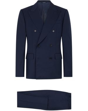 Dolce & Gabbana Dolce & Gabbana Two-Piece Wool Suit - Blue