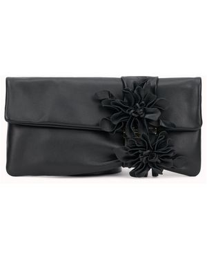Jimmy Choo Leather Clutch - Grey