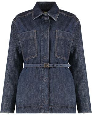 Fendi Go-To Jacket - Blue
