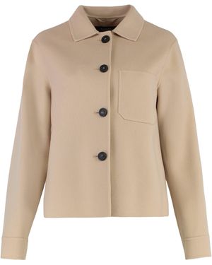 Weekend by Maxmara Nordica Wool Jacket - Natural