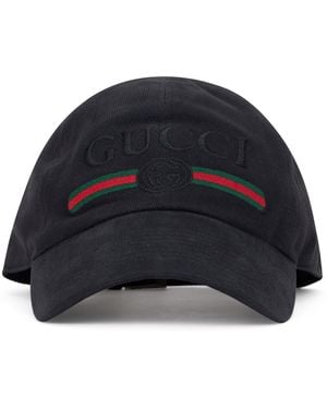 Gucci Cappello da Baseball in cotone - Blu
