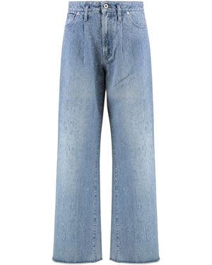 Halfboy Wide-Leg Jeans - Blue