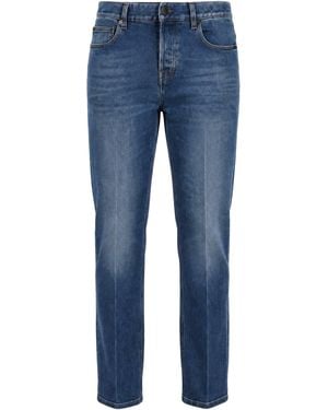 Gucci Jeans in denim di cotone - Blu