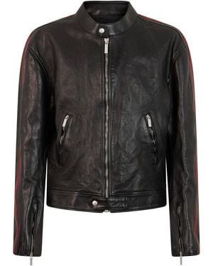 Gucci Giacca in pelle - Nero