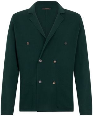 Slowear Double-Breasted Jacket - Green