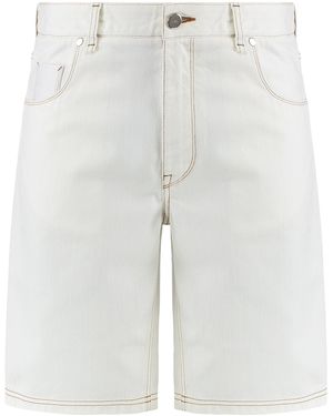 Fendi Bermuda Shorts Cotton - White