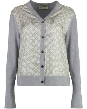 Tory Burch Cardigans - Grigio