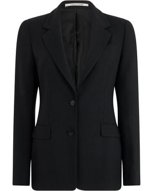 0205 Tagliatore Paris Single-Button Blazer - Black