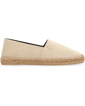 Saint Laurent Espadrillas in canvas - Bianco