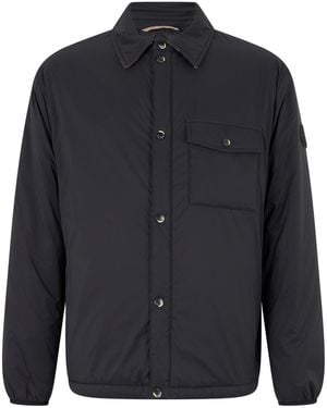 Burberry Giacca imbottita con collo classico - Blu