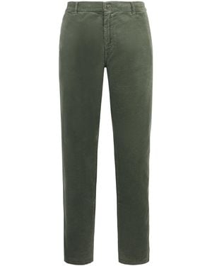 Aspesi Low-Top Corduroy Trousers - Green