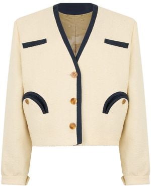 Blazé Milano Crop Jacket Riviera - Natural