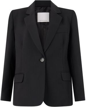 Nine:inthe:morning Blazer monopetto con revers classici - Nero