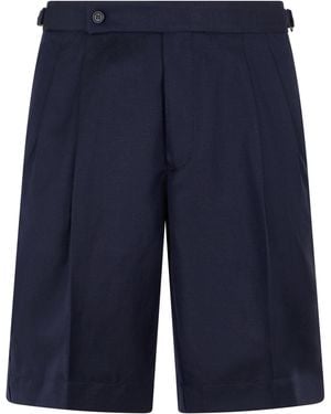 Slowear Dark Lightweight And Versatile Shorts - Blue