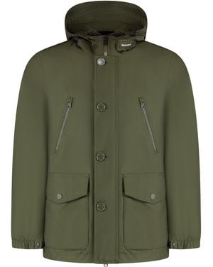 Woolrich Light Ramar Hooded Parka - Green