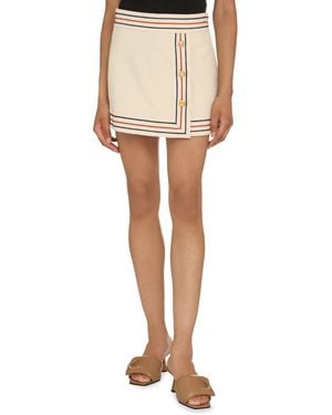 Gucci Cotton Wrap Skirt - White
