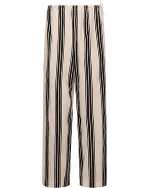 Philosophy Di Lorenzo Serafini Cotton Trousers - White