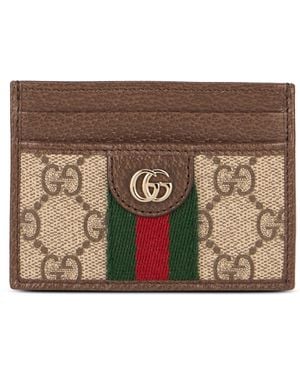 Gucci Ophidia Card Holder - Brown
