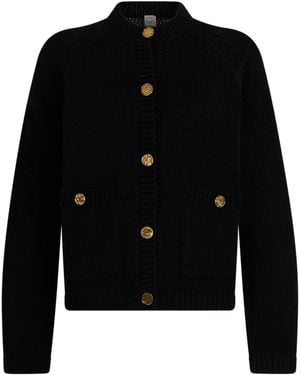 TOTEME Cardigan With Buttons - Black