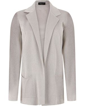 Roberto Collina Fine Knit Cardigan - Grey