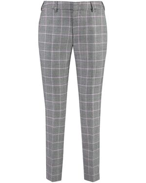 PT01 New York Virgin Wool Tailored Pants - Gray