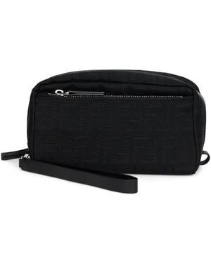 Fendi Beauty Case Double Zip Small - Black