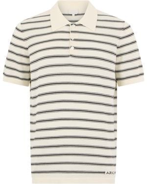 A.P.C. Cotton Striped Polo - Multicolour