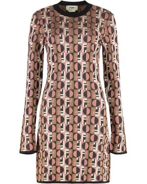 Fendi Viscose Dress - Multicolour