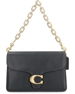 COACH Shoulder Bag With Tabby Chain - Black