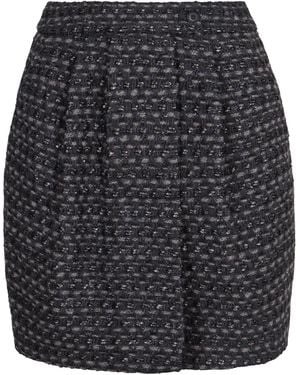 スカート EMPORIO ARMANI Design Skirt スカート EMPORIO ARMANI Design Skirt Black Zipper Skirt by
