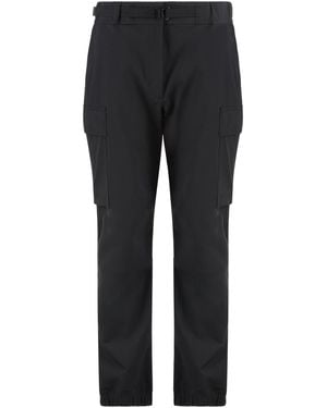Moncler Techno Nylon Track Trousers - Black