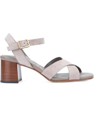 Doucal's Suede Sandals - White