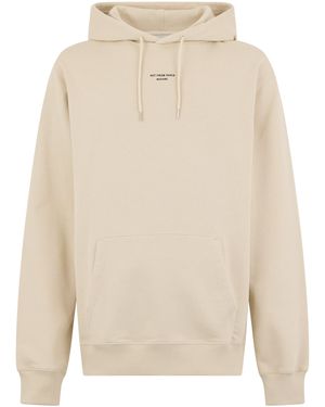 Drole de Monsieur Hoodie Slogan - Natural
