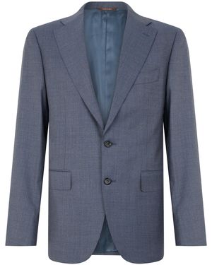 Canali Single-Breasted Jacket - Blue