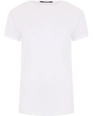 Jacquemus T-Shirt With Short Sleeves - White