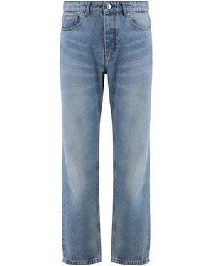 Ami Paris 5-Pocket Slim Fit Jeans - Blue