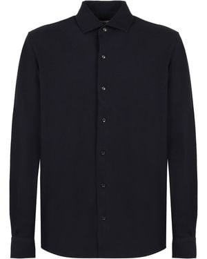 Agnona Cotton Shirt - Blue