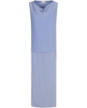 P.A.R.O.S.H. Silk Blouse - Blue