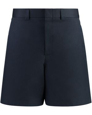 Gucci Bermuda in cotone - Blu