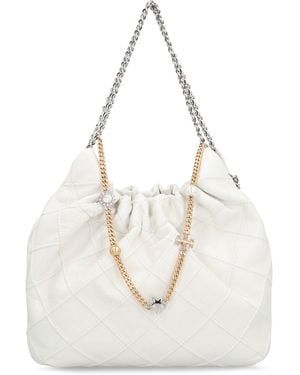 Tory Burch Fleming Mini Shoulder Bag - White